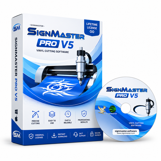SignMaster Pro V5 — Professional Vinyl Cutting & Sign Making Software | ARMS & Laser Cutter